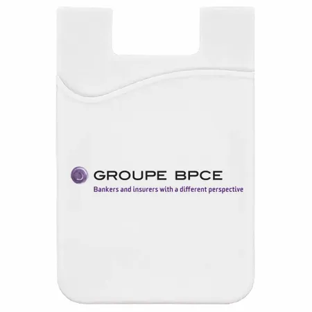 Coque de téléphone en silicone avec support - Imprint Now - FR