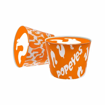 Seau alimentaire en papier - Imprint Now - FR