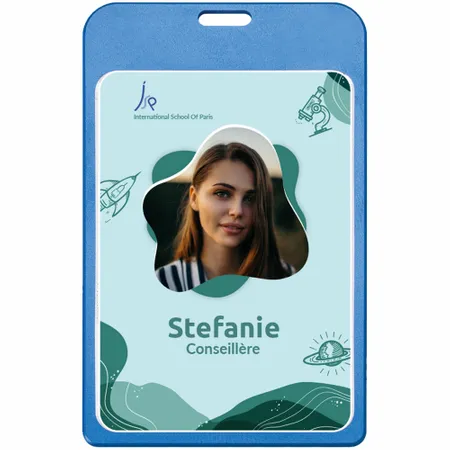 Porte-badge en aluminium - Imprint Now - FR