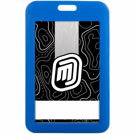 Porte-badge en plastique imprimé en quadriechromie - Imprint Now - FR