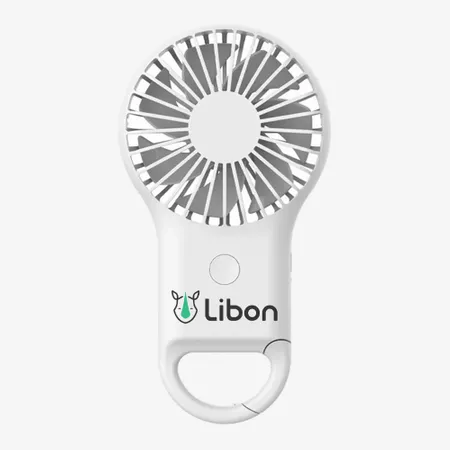 Ventilateur portable rechargeable avec mousqueton - Imprint Now - FR