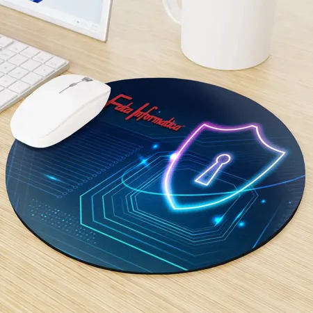 Tappetini per Mouse Rotondi Personalizzati - Imprint Now - IT