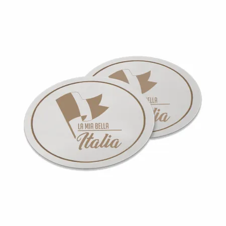 Sottobicchieri in Carta Assorbente Goffrata - Imprint Now - IT