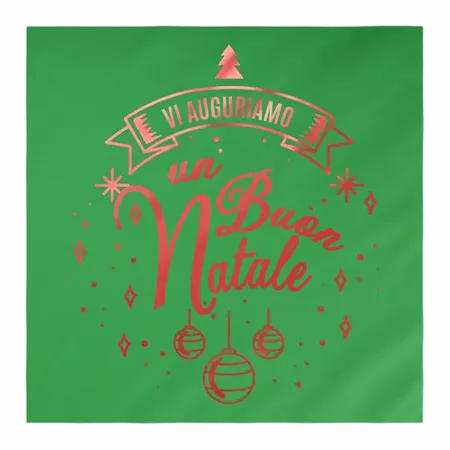 Tovaglioli Premium da Pranzo con Stampa a Caldo in Lamina - Imprint Now - IT