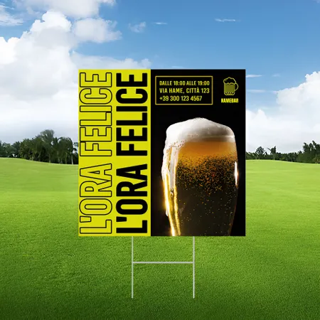 Cartelli da Esterno Personalizzati per Bar Della Birra