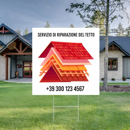 Cartelli da Esterno Personalizzati per di Servizio per Tetti