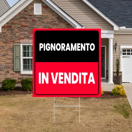 Cartelli da Esterno Personalizzati per la Vendita di Immobili Pignorati