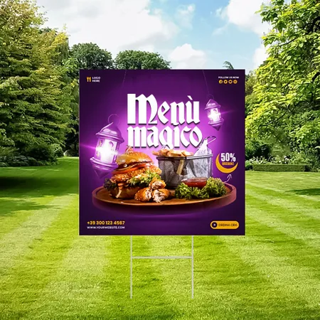 Cartelli da Esterno Personalizzati per Ristoranti - Offerta Speciale