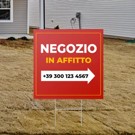 Cartelli da Esterno Personalizzati per Negozio di Vendita