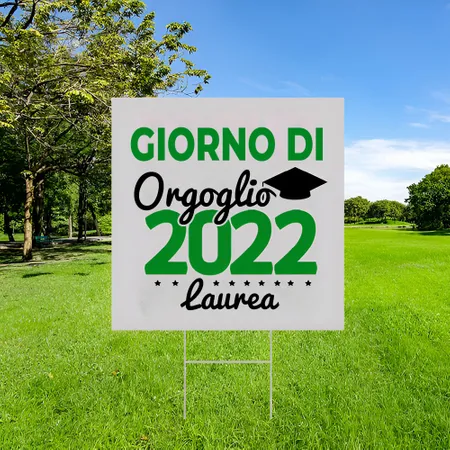 Cartelli da Esterno Personalizzati per il Giorno Della Laurea