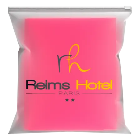 Sac plastique à fermeture givré - Imprint Now - FR