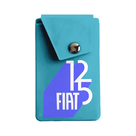 Porta Tessere per Telefoni in Silicone con Pulsante - Imprint Now - IT