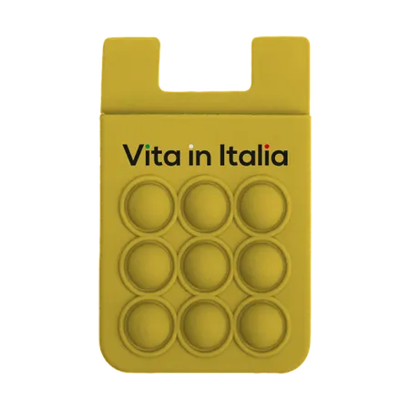 Porta Tessere per Telefoni Pop-up in Silicone - Imprint Now - IT