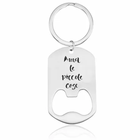 Portachiavi Apribottiglie Personalizzato