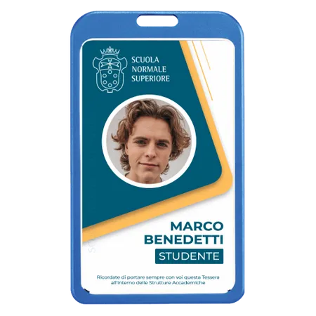 Portabadge Standard in Alluminio - Imprint Now - IT