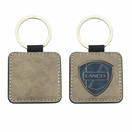 Portachiavi Quadrato in Pelle Sublime - Imprint Now - IT