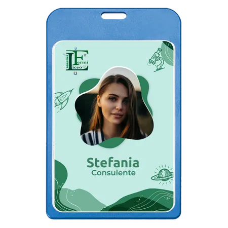 Portabadge Grande in Alluminio - Imprint Now - IT