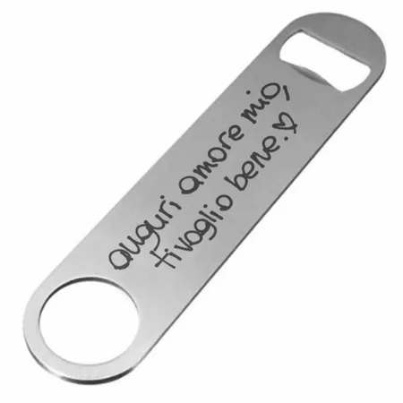 Portachiavi con Doppio Apribottiglie