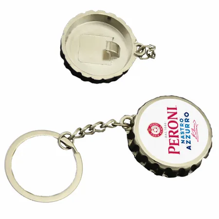 Portachiavi Apribottiglie a Forma di Tappo di Bottiglia