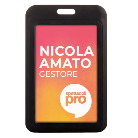 Portabadge in Plastica Stampato a Colori - Imprint Now - IT