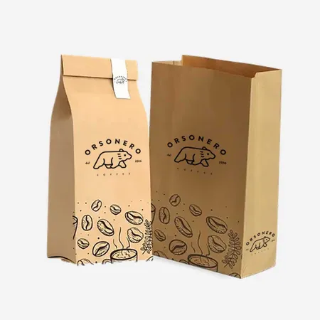 Sacchetti per Alimenti in Carta Kraft - Imprint Now - IT