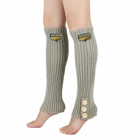 Button Trace Leg Warmer - Custom Tees Today
