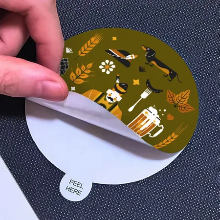 Leicht Abziehbare, Gestanzte Aufkleber Leicht Abziehbare, Gestanzte Aufkleber - Imprint Now - DE