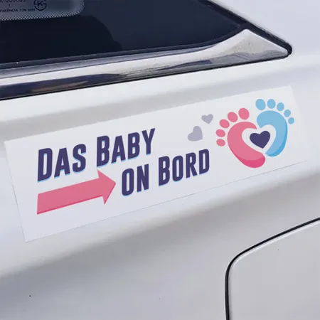 Stoßstangen Aufkleber Stoßstangen Aufkleber - Imprint Now - DE