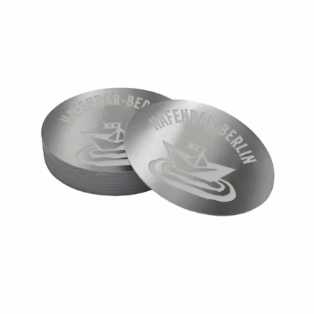 Edelstahluntersetzer - Imprint Now - DE