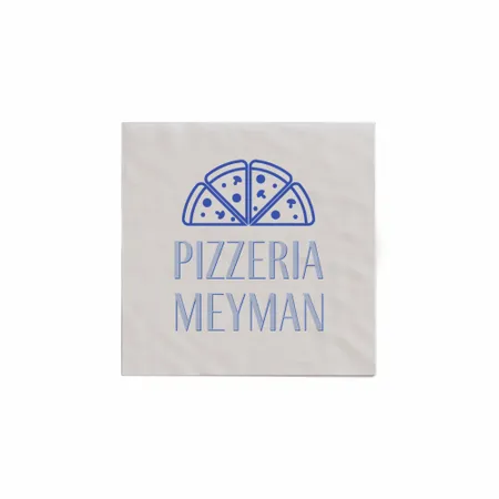 Individuelle Premium Leinen-Getränkeservietten - Imprint Now - DE