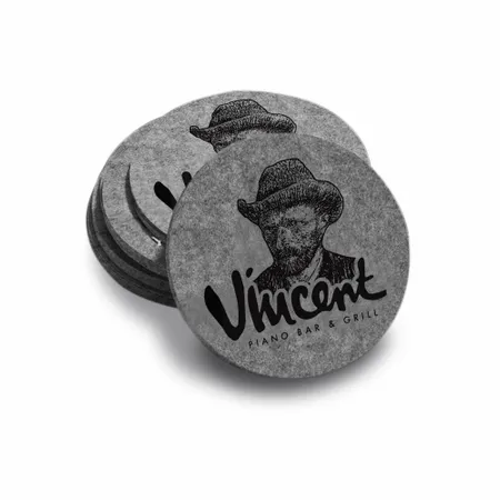 Saugfähiger Filzuntersetzer - Imprint Now - DE