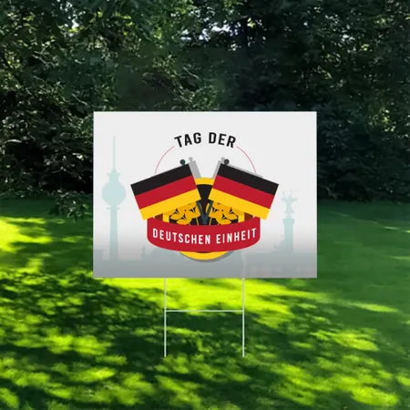 61 cm x 46 cm Gartenschilder