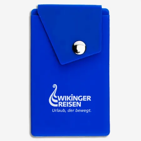 Silikon Handy Wallet mit Knopf - Imprint Now - DE