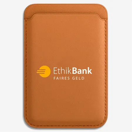 Handy Wallet Aus Leder Mit Oberem Schlitz - Imprint Now - DE