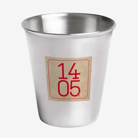 Metall-Schnapsglas - Imprint Now - DE