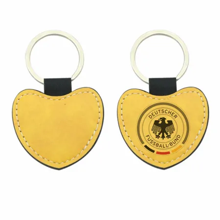 Vollfarbiger Herz-Leder-Schlüsselanhänger Vollfarbiger Herz-Leder-Schlüsselanhänger - Imprint Now - DE