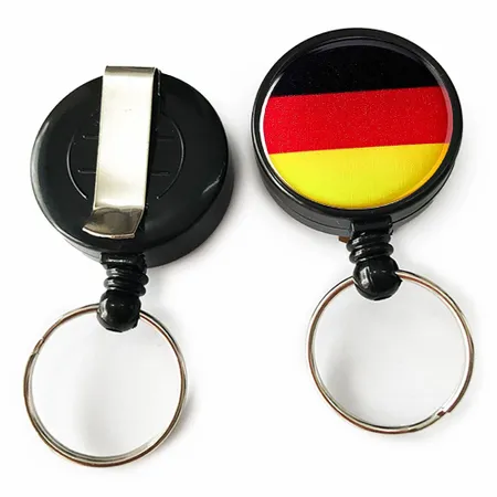 Epoxy-Schlüsselanhänger mit Spule Epoxy-Schlüsselanhänger mit Spule - Imprint Now - DE