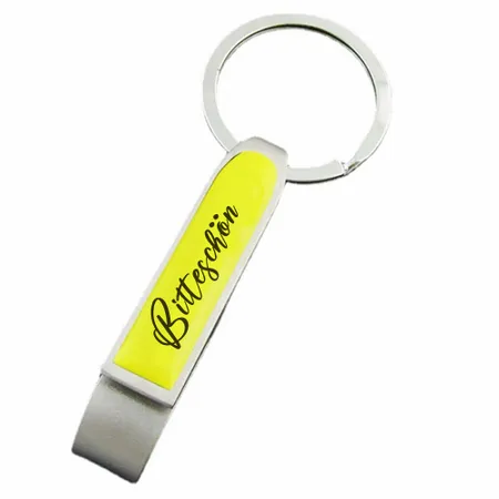 Leichter Flaschenöffner-Schlüsselanhänger Leichter Flaschenöffner-Schlüsselanhänger - Imprint Now - DE