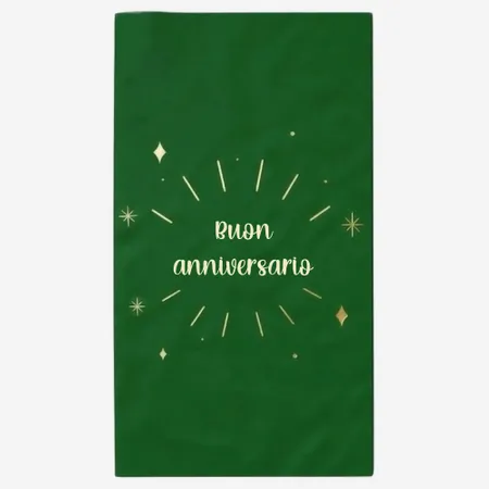 Tovaglioli Premium per Ospiti con Stampa a Caldo in Lamina - Imprint Now - IT