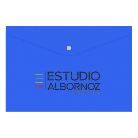 Carpeta de Plástico Personalizada