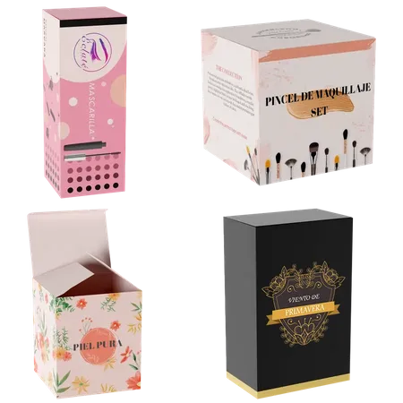 Caja Personalizada de Productos de Belleza - Imprint Now - ES