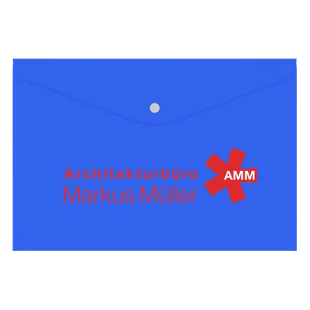 Individuelle Plastikmappe