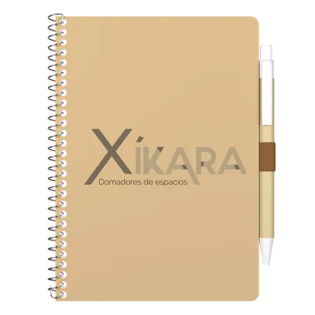 Cuaderno de Espiral con Bolígrafo