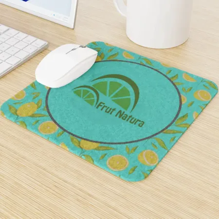 Alfombrilla de Ratón de Fieltro de Lana Personalizada - Imprint Now - ES