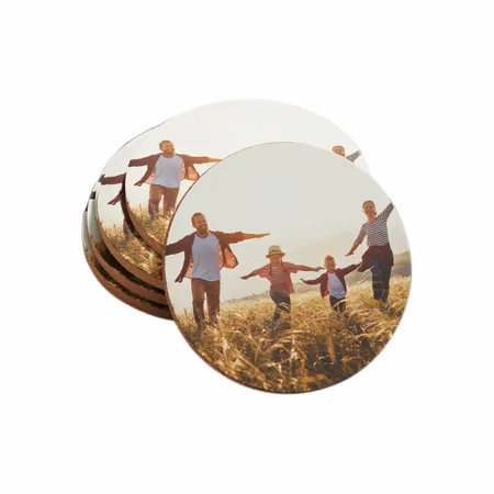 Posavasos de Cartón con Foto Personalizada - Imprint Now - ES