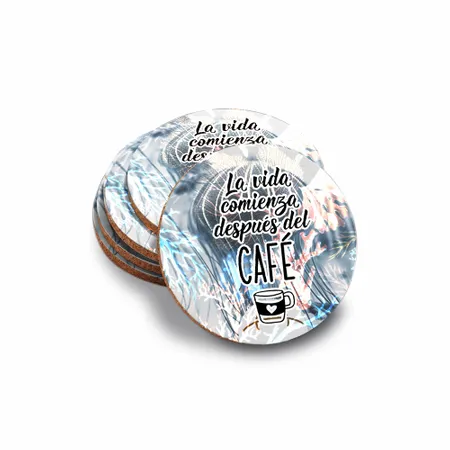 Posavasos de Fibra - Imprint Now - ES