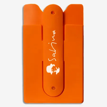 Cartera de Silicona Para Teléfono con Soporte - Imprint Now - ES