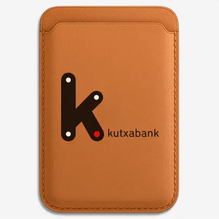 Cartera de Piel para Teléfono con Ranura Superior - Imprint Now - ES