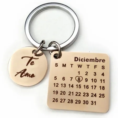 Llavero de Metal con Encanto - Imprint Now - ES