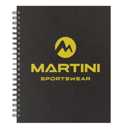 Leren Spirale Notitieboek